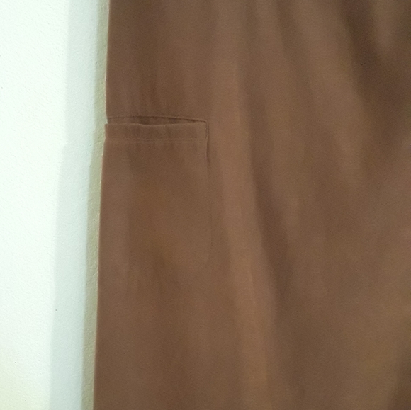 DRESS PLUS SIZE D.P.S. WOMAN PLUS DRESS JUMPER BROWN - Picture 8 of 11